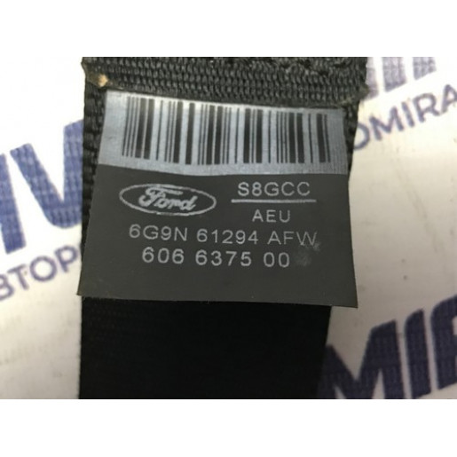 Ремінь безпеки передній правий Ford Mondeo 4 2007-2014 6G9N61294AF